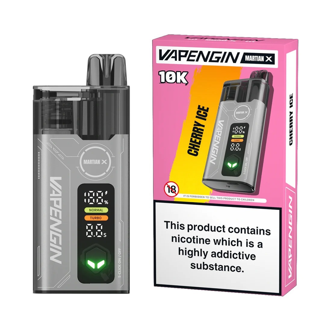 Vapengin Martian X - Prefilled Pod Kit - Cherry Ice