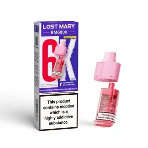 Lost Mary BM6000 - Refill Pod - Strawberry Raspberry Blackberry