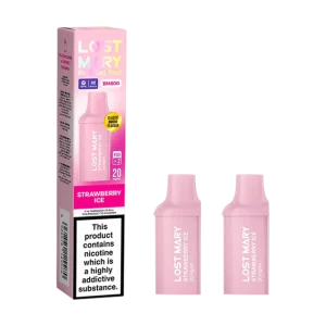 Lost Mary BM600 - Prefilled Pod - Strawberry Ice