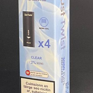 Just Twist - Prefilled Pod - Clear