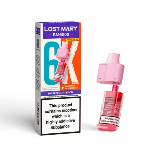 Lost Mary BM6000 - Refill Pod - Raspberry Peach