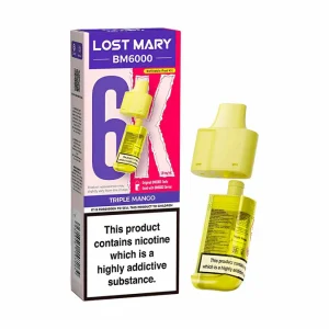 Lost Mary BM6000 - Refill Pod - Triple Mango