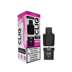 Avomi Cliq Prefilled Pod - Strawberry Raspberry Cherry Ice