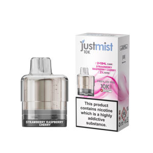 Just Mist 10K - Prefilled Pod - Strawberry Raspberry Cherry
