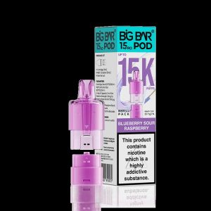 Big Bar 15K Pro Refill Pod - Blueberry Sour Raspberry
