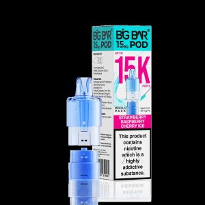 Big Bar 15K Pro Refill Pod - Strawberry Raspberry Cherry