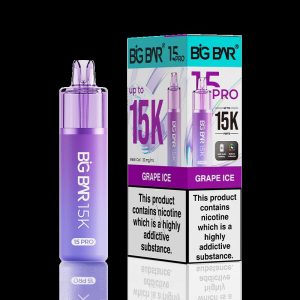 Big Bar 15K Pro Kit - Grape Ice